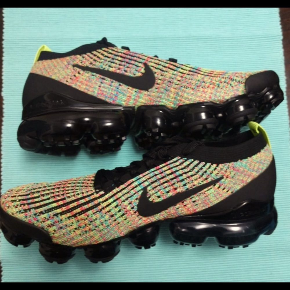 Nike Air Vapor Max flyknit 3 3.0 multi color volt